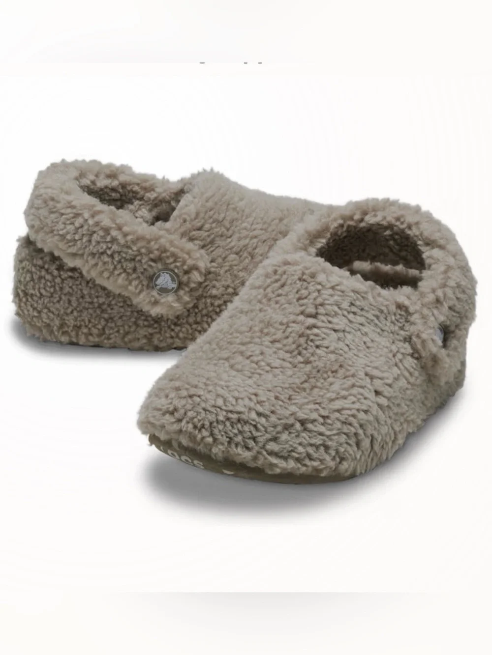 Crocs Kids Classic Cozzzy Slipper- Mushroom